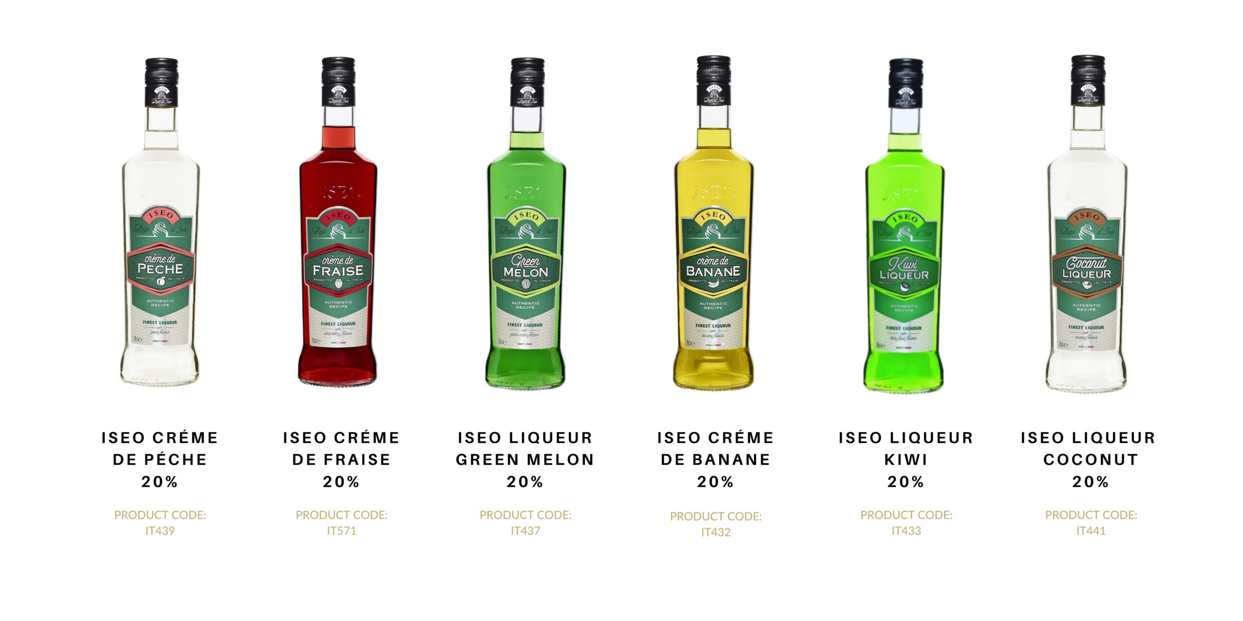 Iseo Liqueur Range 2