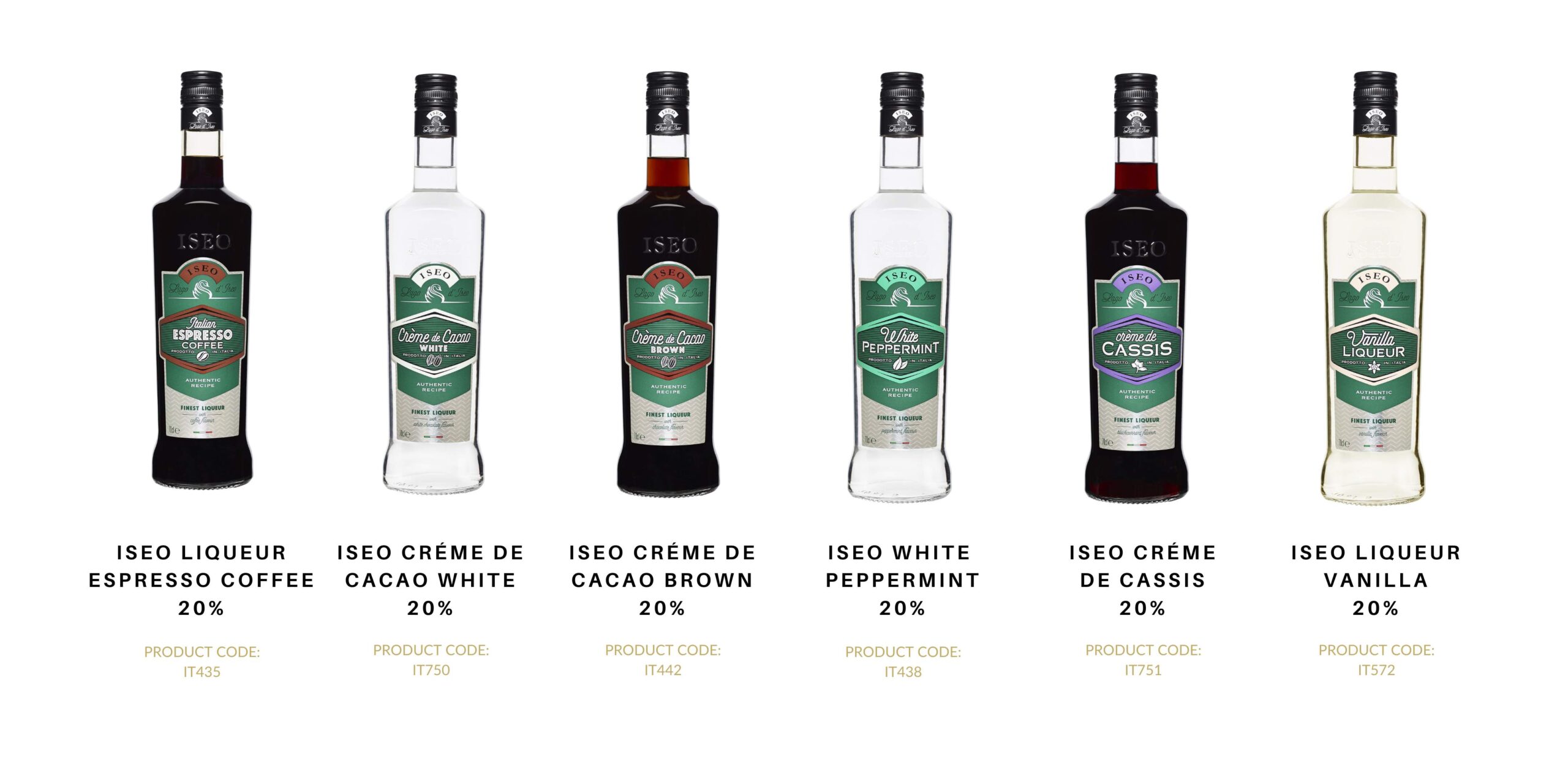 Iseo Liqueur Range3